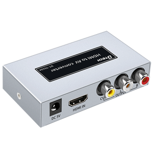 Dtech High Definition HDMI to AV Converter Support 1080P@60Hz Resolution Video Signal Converter - Product Image 6