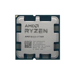NUEVO AMD R5 7600 R5 7600X 3,8 GHz 6-Core 12-Thread CPU Procesador 5NM L3 = 32M Socket AM5 Sin Cooler ddr5 placa base - Product Image 1