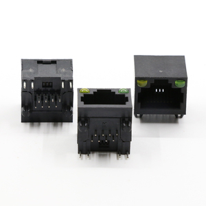 RJ458P8C磁気コネクタRJ45ミニエターネットコネクタ黄色/グリーンネットワークW/Oシールド - Product Image 5