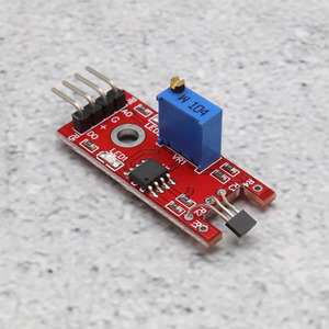 Key-024 M393 Módulo de sensor de efecto Hall magnético lineal Sensor de conteo de velocidad Compatible con Raspberry PI ESP8266 IC de producto - Product Image 5