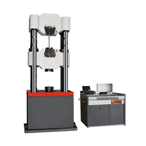Mikro computer gesteuerte nieder frequente zyklische Zug prüfmaschine Metallteile Gummi-Zug leistungs prüfmaschine - Product Image 1