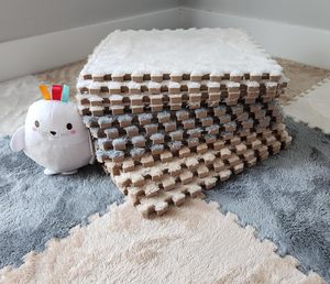 Lồng vào nhau thảm sàn gạch EVA Câu Đố lông thảm có thể giặt bé chơi Mat sang trọng thảm - Product Image 3