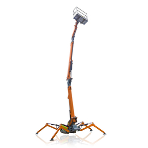 Nuevas llegadas Cherry Picker Boom Lift Spider Tracked Boom Lift Crawler Type Plataforma de elevación telescópica para trabajos aéreos a la venta - Product Image 2