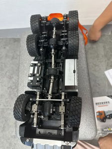 SJY-1598 1/14 RC autocarro con cassone ribaltabile in lega 1598 2.4G che programmano il modello di ingegneria del secchio con cassone ribaltabile dimostrativo - Product Image 5