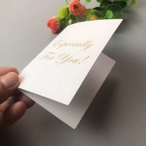 高品质定制折叠感谢贺卡感谢小企业贺卡 - Product Image 1