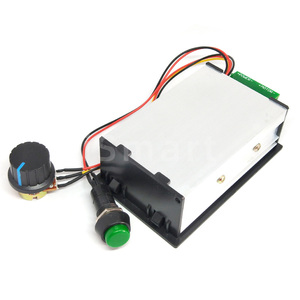 DC 6-60V 12V 24V 36V 48V 30A PWM DCモータースピードコントローラーレギュレーターモータースピードコントローラースタートストップスイッチ付き - Product Image 5