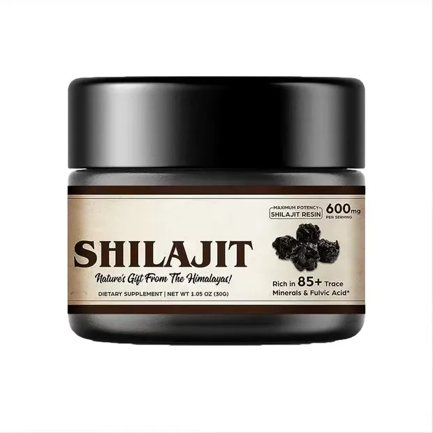 OEM çin üretici tedarik yüksek kalite Shilajit özü sıvı saf doğal himalaya Shilajit reçine