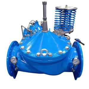 Su gaz petrol medya uyumlu gaz yağı için OEM Solenoid güç basınç azaltma Pilot yapısı On/Off tutum kontrol vanası - Product Image 1
