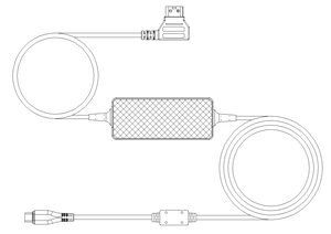 <strong>P</strong>-Tap to USB-<strong>C</strong> PD 100W <strong>Adapter</strong> for Cameras, Monitor, Laptop, and Mobile Devices V-mount or Gold Mount Battery Quick Charge Power - Product Image 4