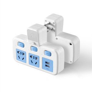 One Turn <strong>Multi</strong> Wireless Expansion Intelligent USB Converter <strong>Socket</strong> <strong>Multi</strong>-<strong>function</strong> <strong>Socket</strong> - Product Image 1