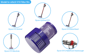 V10旋风系列、V10动物、V10绝对、V10全清洁、SV12、4包过滤器和1个清洁刷的V10过滤器 - Product Image 3