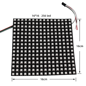 WS2812B Digital Flexible <strong>Prog</strong> Digital Pixel LED Backup Data Line Dream Color Addressable Panel - Product Image 1