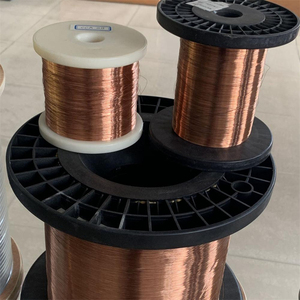 Kaynak kaynağı CCA CCAM CU TC CCS AL tel 0.12mm-3mm bakır kaplı alüminyum tel kablo - Product Image 2