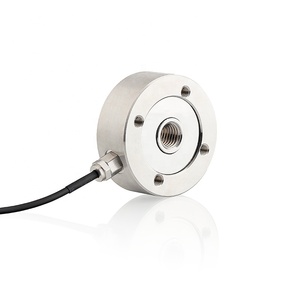 Sensor de fuerza en forma de anillo de celda de carga de salida nominal de acero inoxidable 2,0 ± 10% mV/V para sensores de fuerza de carga de 0 ~ 500kg celdas de carga
