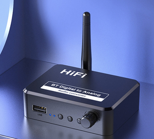 Wireless <strong>Digital</strong> to Analog <strong>Audio</strong> DAC Converter Adapter <strong>Digital</strong> SPDIF Optical Toslink to 3.5mm 3.5 AUX Jack <strong>RCA</strong> L/R 5.0 Receiver - Product Image 2