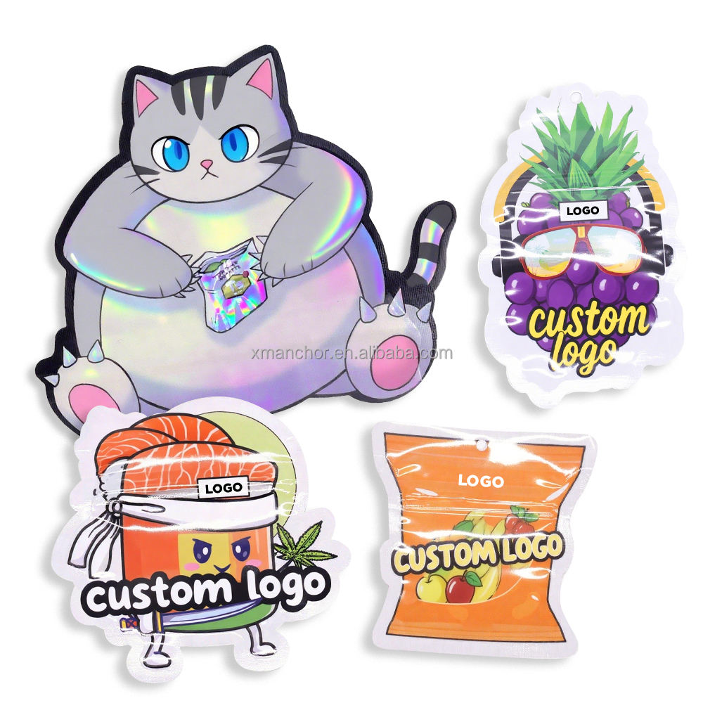 Special-shaped self-sealing bag