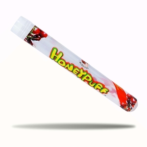 110MM HONEYPUFF lezzet ön haddelenmiş konileri özelleştirilebilir sigara aksesuarları toptan konileri şeffaf selüloz kağıt tüp