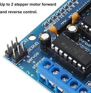 DC <strong>L293D</strong> <strong>Motor</strong> Driver Control <strong>Shield</strong> Module Stepper <strong>Motor</strong> <strong>Drive</strong> Expansion Board-ICs Product Genre <strong>L293D</strong> Board - Product Image 5