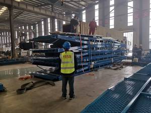 8 Ton 10 Ton 12 Ton Split <strong>Container</strong> Unloading <strong>Platform</strong> Truck Slope Forklift Slope Mobile Hydraulic Boarding Bridge - Product Image 6