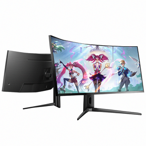 49インチ湾曲スクリーンコンピューターモニターOEM小型5k165HZ高品質デスクトップLCDPcゲーミングコンピューターモニター - Product Image 5