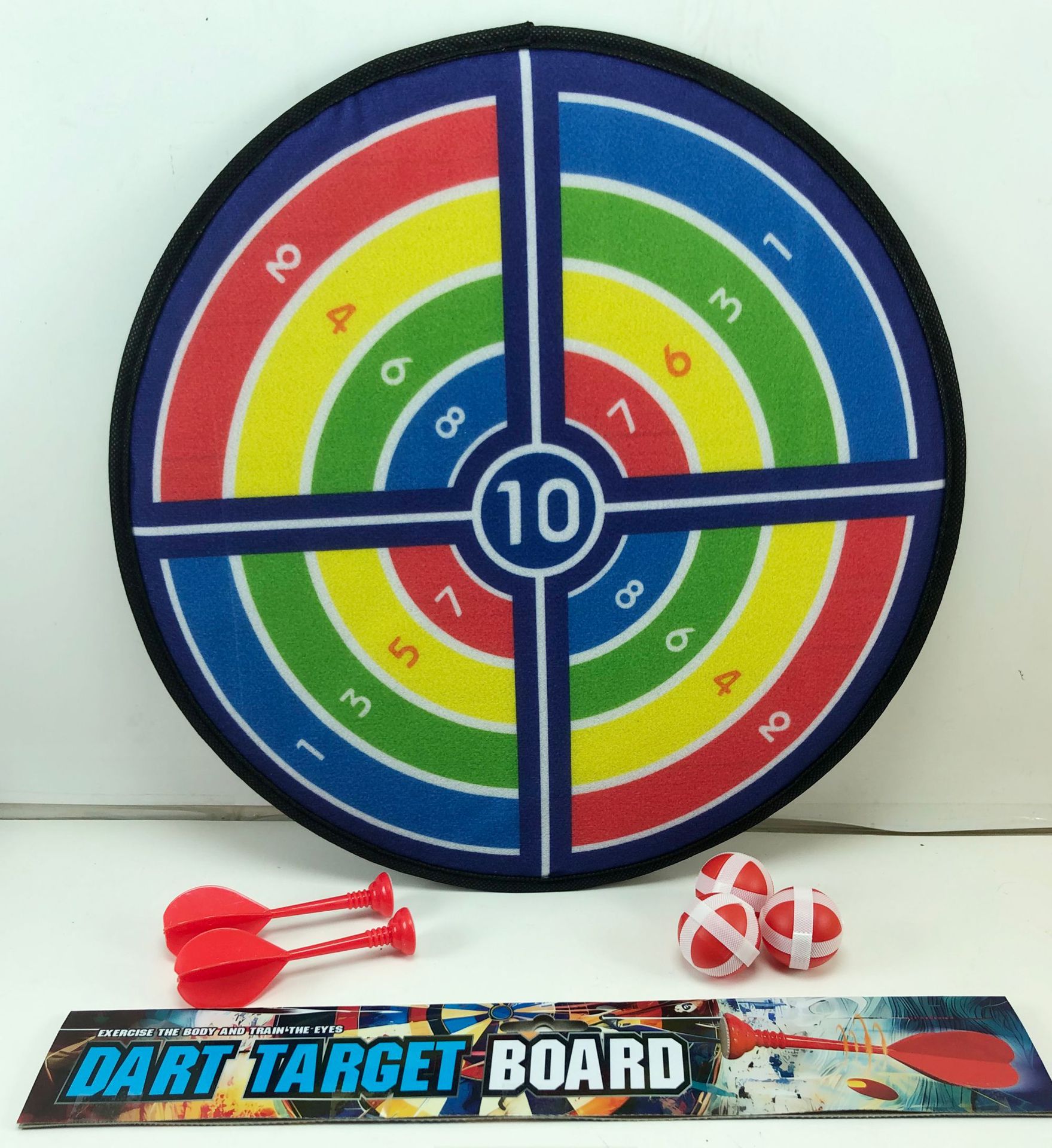 036-5 objetivo 36cm 3 bolas 2 dardos-embalaje 144
