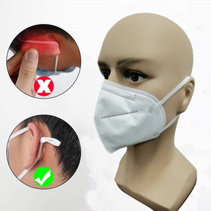 Lazo elástico para la oreja con bloqueo de cordón ajustable, cordón elástico colorido de 5mm para accesorios de bricolaje - Product Image 3