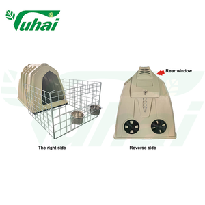 Trang Trại Thiết Bị Chất Lượng Cao Nhựa Bê Hutch Bò Confortable Chăn Nuôi Nhà Rotomolding Bê Hutch Cho Ăn Động Vật - Product Image 3