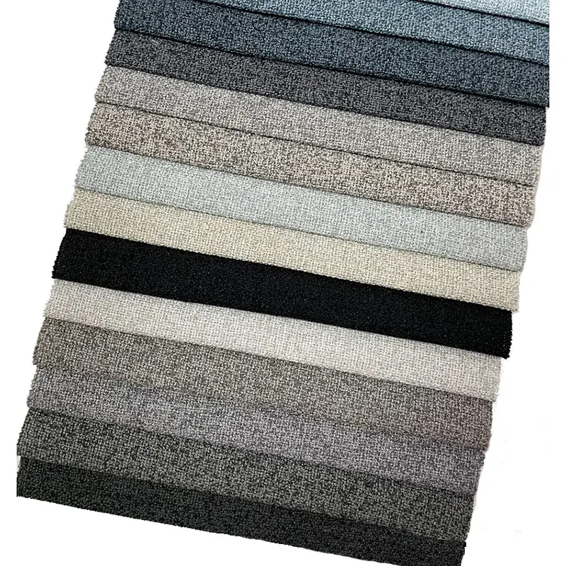 Deco keten kumaşlar toptan döşemelik lüks kumaş kanepe için pamuk ve keten malzeme tekstil mobilya için