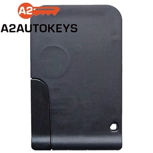 10X A2AUTOKEYS 3 ปุ่ม ID46 ชิป 433 MHZ รถฉุกเฉินสมาร์ทรีโมทคีย์สําหรับ Renault Megane 2 การ์ด II - Product Image 6