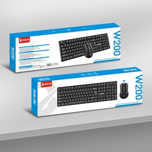 BIOJEE W100 Combos de teclado y mouse inalámbricos 104 teclas 2,4 GHz para oficina de negocios o juego de computadora en casa - Product Image 6