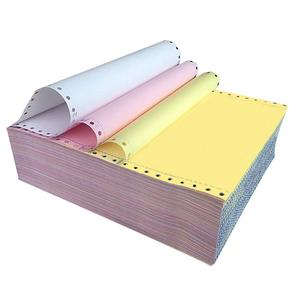 Papel de impresión de ordenador sin carbón, 3 capas, continuo