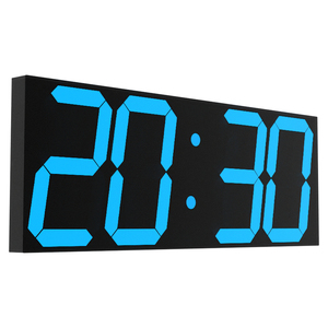 <strong>4</strong>&quot; GPS Synchronized Time <strong>4</strong> Inches <strong>4</strong> <strong>Digits</strong> <strong>LED</strong> Digital Wall Clock - Product Image 6