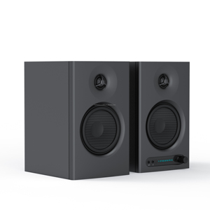 60W TRSバランス入力本棚スピーカー木製スタジオモニターリモコン付き家庭用主要工場 - Product Image 1