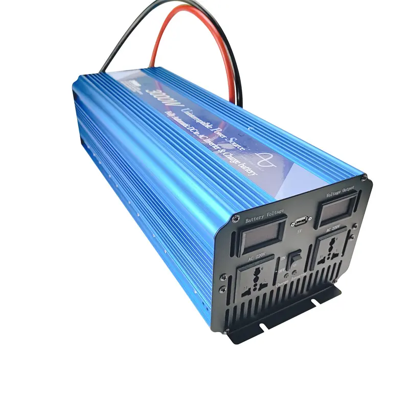 12V 24V 1500W Rated Power 3000W Peak Power Off Grid Solar Inverter AC12V 24V To 220V Pure Sine Wave 3Kva Homage Ups Inverter