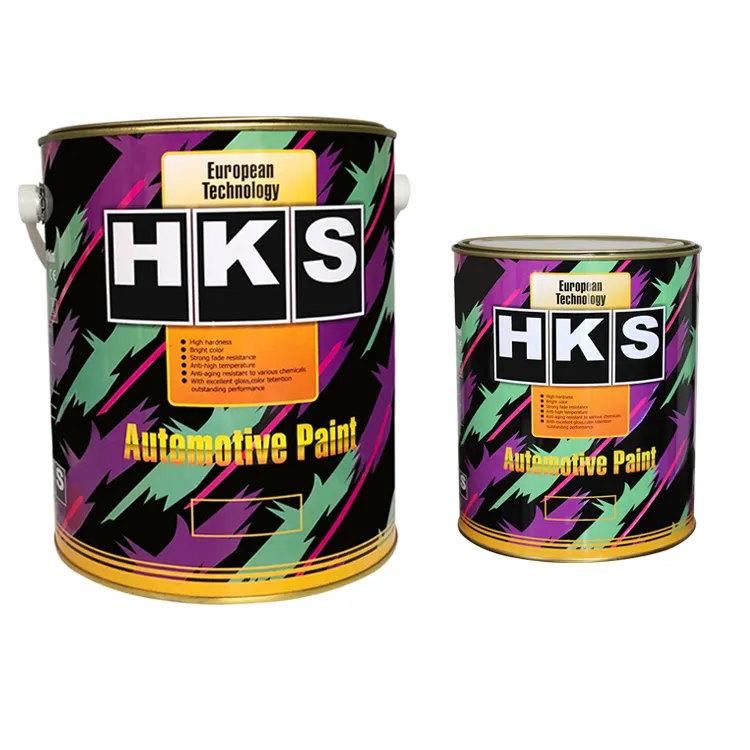HKS-pintura automotriz Color champán y plata, código 1D9 grafito plateado M. 2C/4N5 Lt. Beige Op. M. 2C