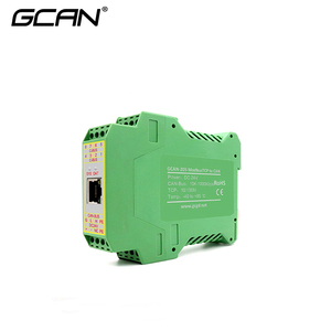 Módulo de conversión Can a Modbus, compatible con J1939, Protocolo Canbus, lector de fecha, entrada, GCAN-205, convertidor esclavo TCP - Product Image 2