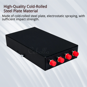 Caja de terminales de escritorio de panel de conexión de fibra UPC de 4 puertos con coleta SC/FC/LC para uso FTTH - Product Image 2