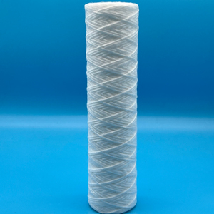 10 Micron 20 Micron Algodón desengrasante PP Cartucho de filtro de cuerda de 20 pulgadas para filtración de sedimentos - Product Image 1