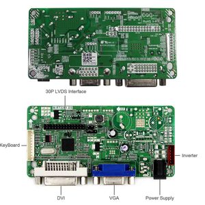 Rt2281 Universal <strong>Lcd</strong> Driver Pcb <strong>Board</strong> <strong>Lcd</strong> Main <strong>Board</strong> Dvi <strong>Vga</strong> <strong>Input</strong> 30 Pin Lvds <strong>Control</strong> <strong>Board</strong> For 12.1Inch 1366X768 Screen - Product Image 4