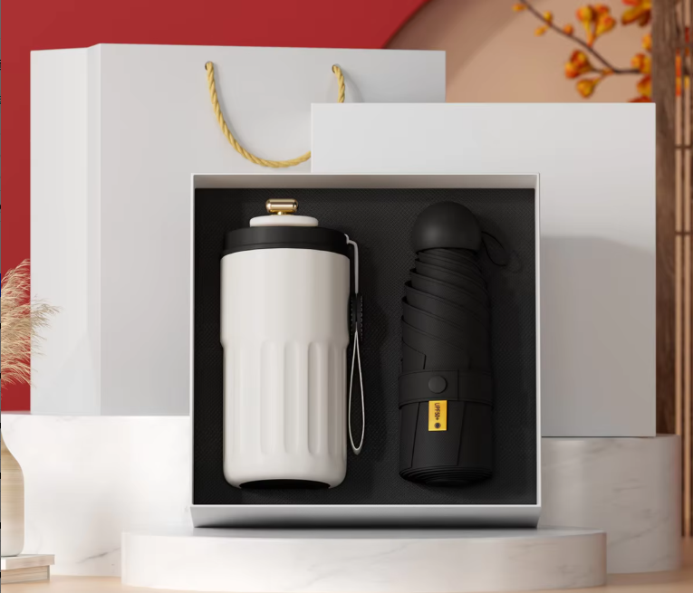 Coffee cup capsule umbrella-black