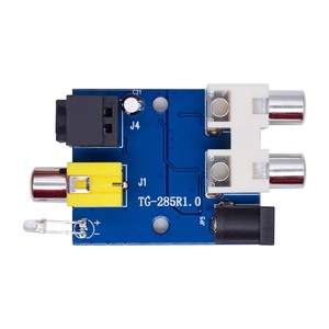 CS8416 CS434 24 Bit 192KHz Fibra óptica coaxial DAC Módulo de placa decodificadora Interfaz RCA 5-12V Decodificador óptico digital - Product Image 3