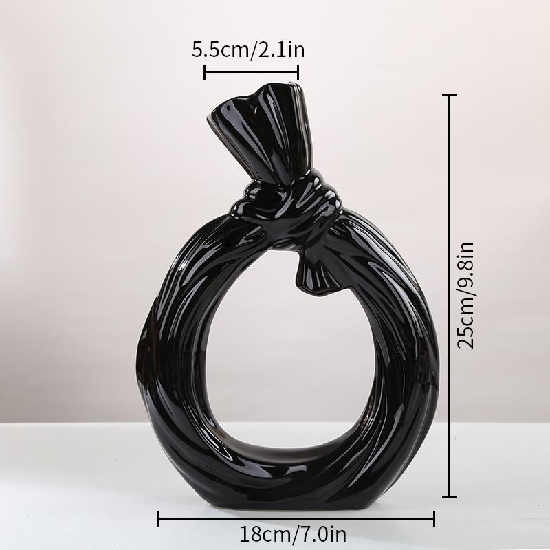 L Glaçure Noire-18*25*5.5cm