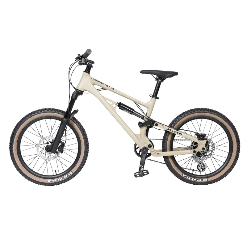 Bicyclette vtt 9/20 pouces pour enfants, vélo bmx, à suspension complète, pour garçons et filles, à 3 prix