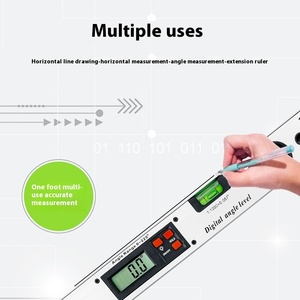 400mm công nghiệp cấp kỹ thuật số góc Cai Trị ngang sáng góc Đo chế biến gỗ thước đo - Product Image 3