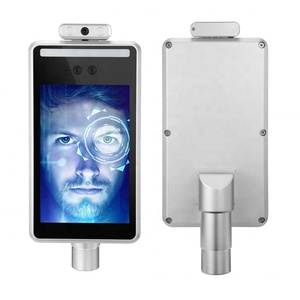 Body Forehead AI Camera 8 Inch Face Recognition Thermometer Facial Intelligent Access Control Time Attendance <strong>System</strong> on Bus - Product Image 5