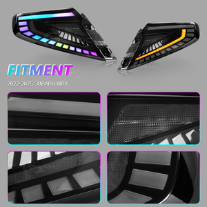 2022-<span class=keywords><strong>2025</strong></span> cho SUBARU WRX VB năng động DRL LED đèn pha & đèn đuôi lắp ráp RGB xe đầu đèn với ứng dụng điều khiển Điều kiện Mới - Product Image 3