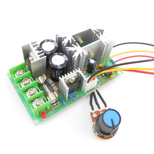 Gleichstrom motor drehzahl regler 12V, 24V, 36V, 48V Hoch leistungs antriebs module, PWM-Regler, 20A Strom regler - Product Image 2