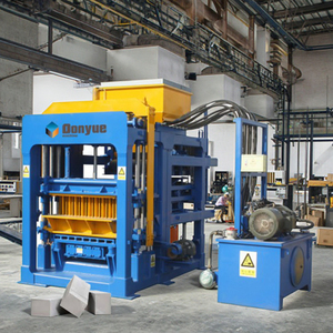 <strong>Automatic</strong> QT 5-15 Hydraulic Pressure Concrete <strong>Block</strong> <strong>Making</strong> <strong>Machine</strong> in South Africa Featuring Hydraulic Pump Motor PLC Components - Product Image 2