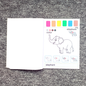新品儿童绘画玩具绘本彩色绘本小学趣味涂色书 - Product Image 4