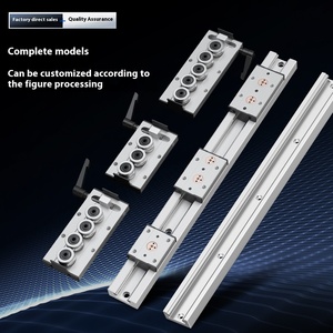 Guía lineal de doble eje SGR10 con rodamiento incorporado 15N 20 25 35 Deslizador de riel deslizante de bloqueo Bloque de acero CNC para eje de fotografía - Product Image 3